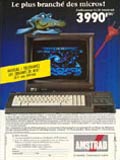 Immagine pubblicitaria della Amstrad.