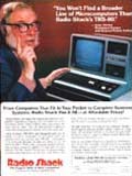 Immagine pubblicitaria della Tandy Radio Shack.